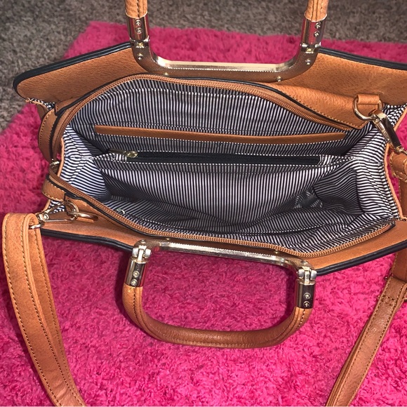 Brown Satchel Purse - Picture 3 of 4